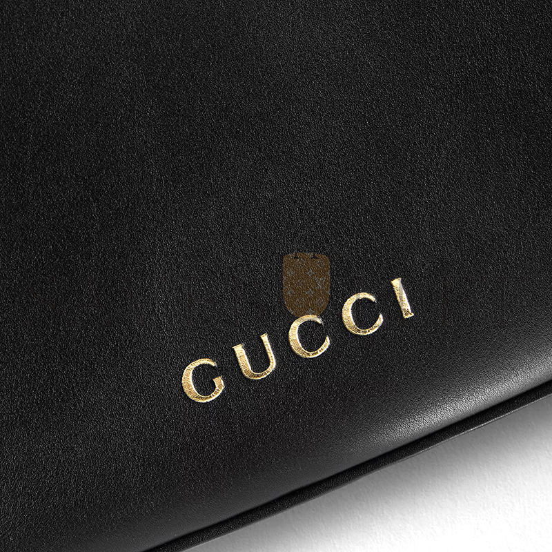 GUCCI GG EMBLEM MINI BUCKET BAG 815118 (19*18*11cm)